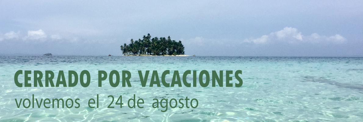 CERRADO POR VACACIONES