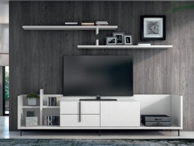 MUEBLE TV BLANCO