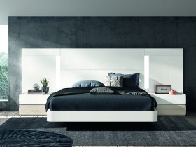 CAMA CON MESITAS MODERNO 