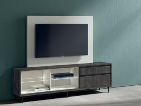 MUEBLE TV CON HUECOS Y CAJONES